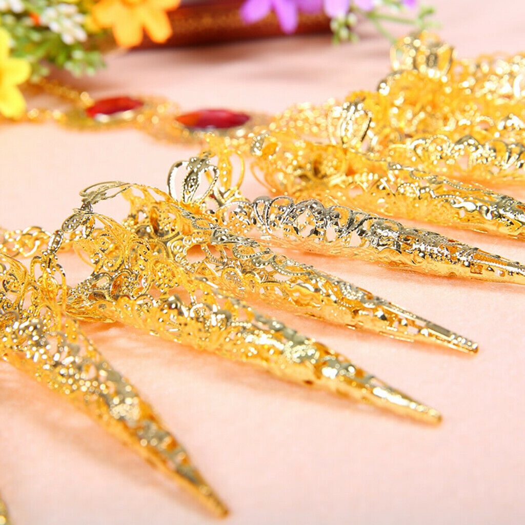 Chic Finger Nail Talon Fingertip  Long Nail Tip Ladies Costume Prop Gift