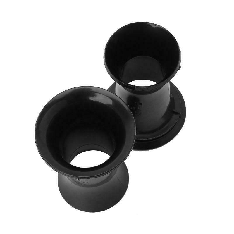 2x Speaker Port Tube Bass Reflex Vent Ventilation Connector Subwoofer Woofer Box
