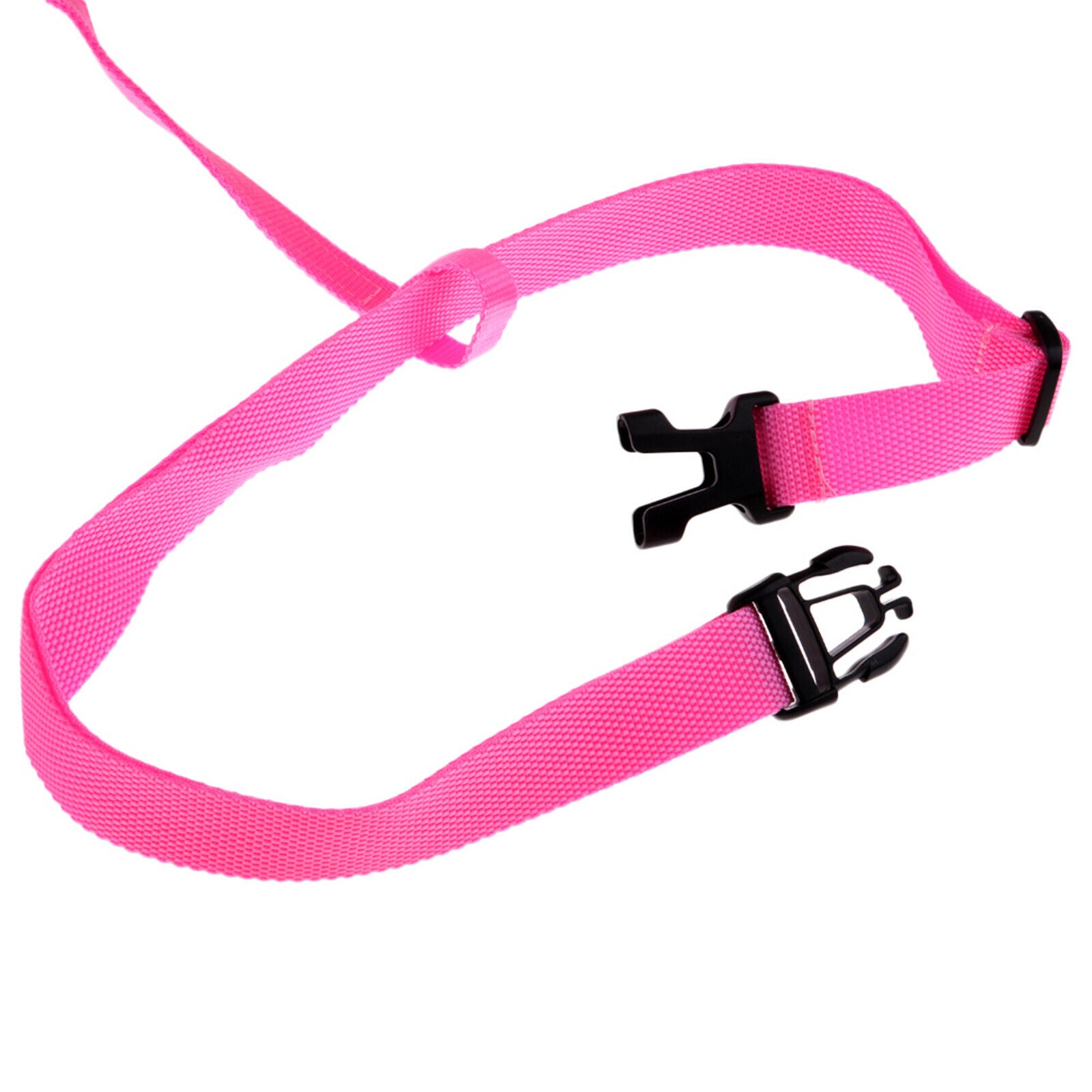 High Visibility Inflatable Dry Bag Safety Swim Buoy Tow Float Fluo Rosy