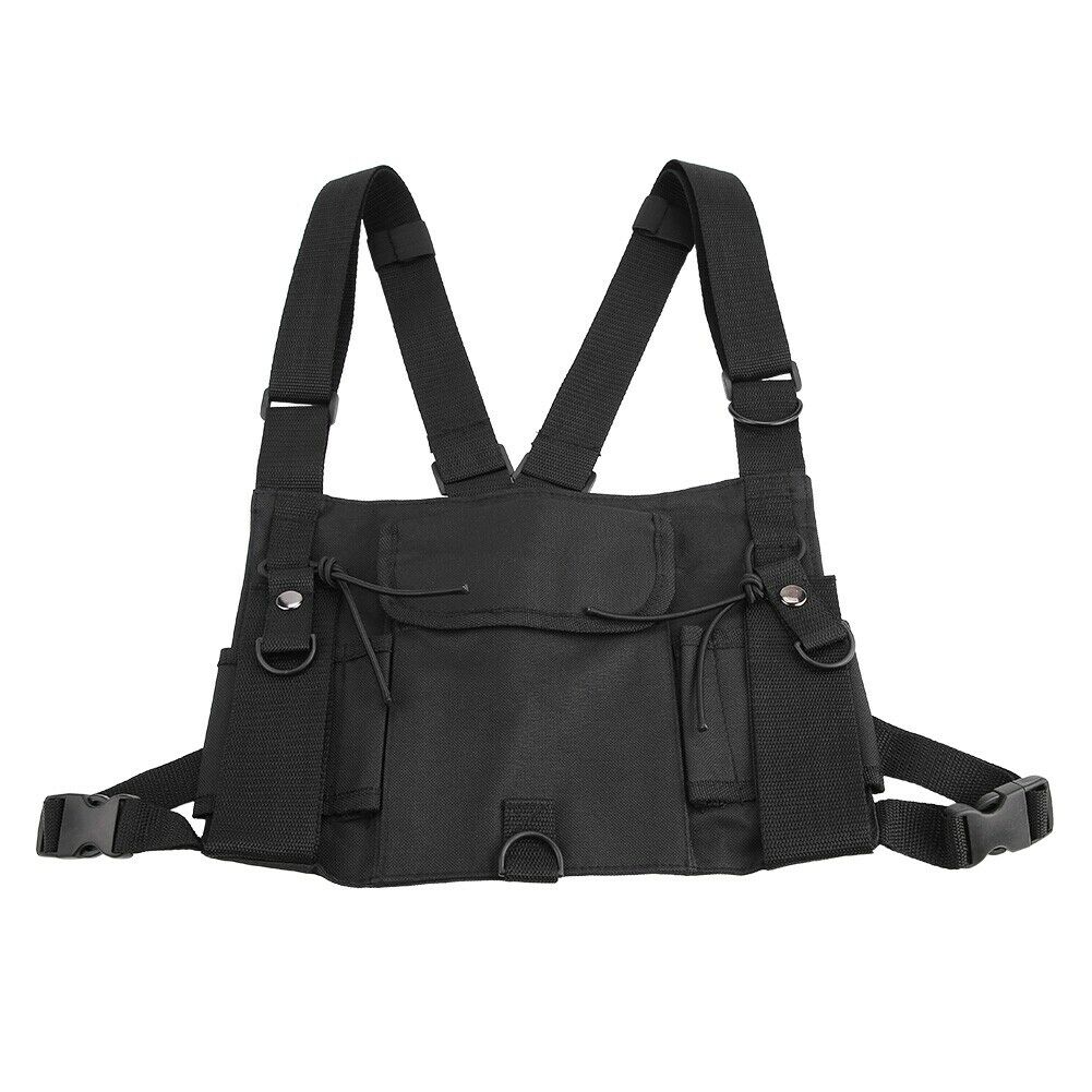 Multi-function Radio Pocket Chest Rig Harness Vest Pocket Call Equipment Vest