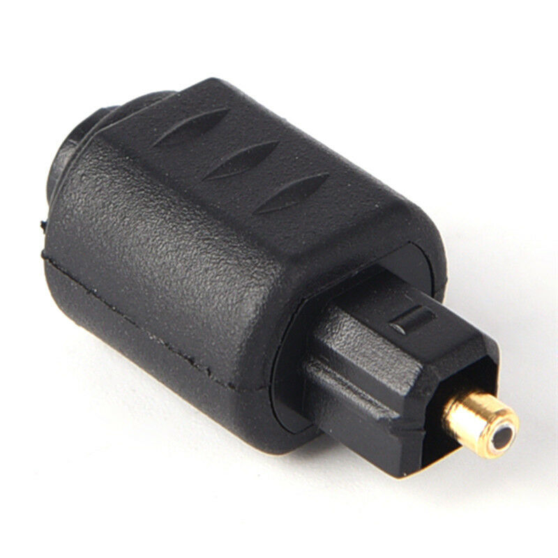 Mini Optical Audio Adapter 3.5mm Female Jack Plugs To Digital Toslink Mal.CM XC