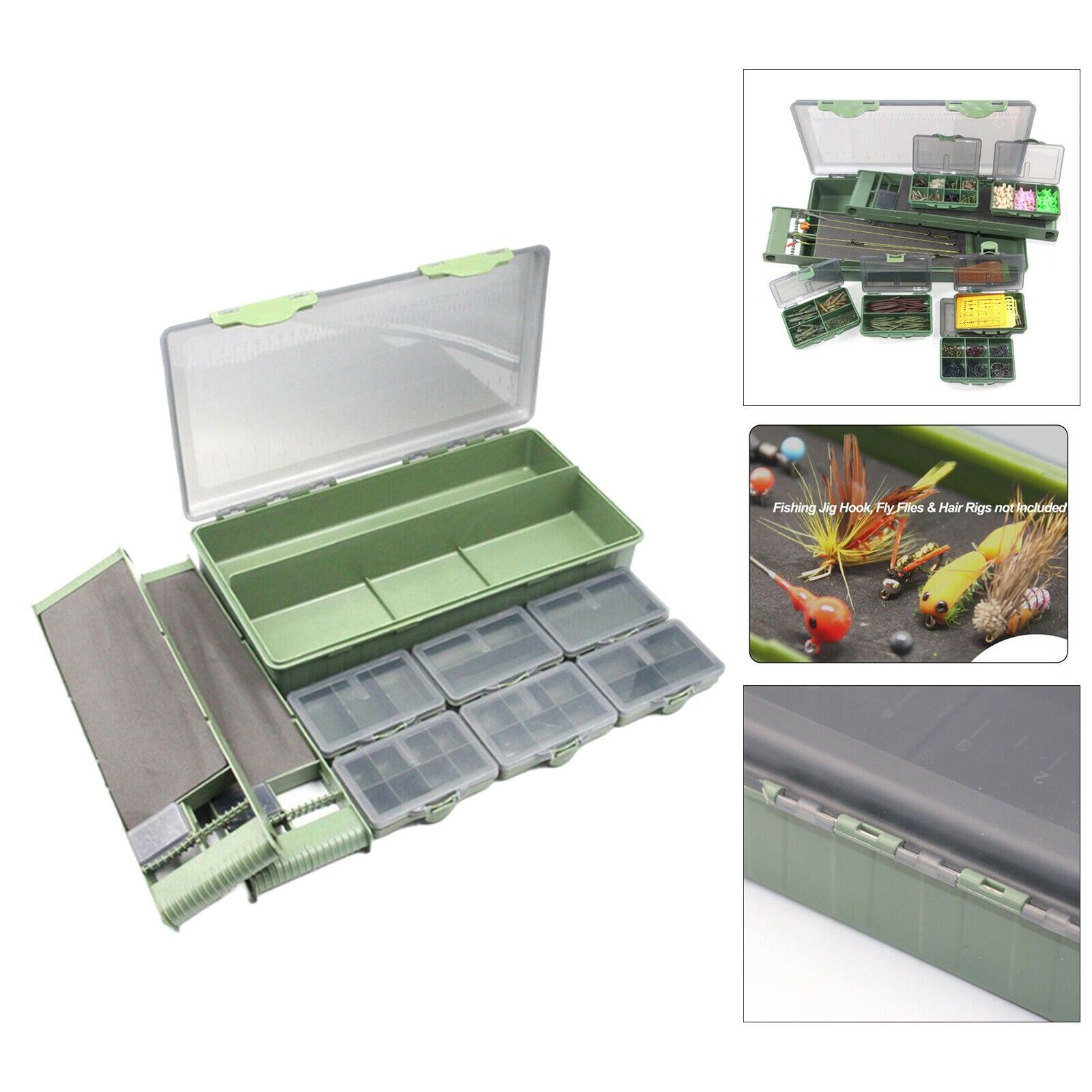 Fishing Terminal Tackle Box Fishing Accessories Storage Organizers for Hooks