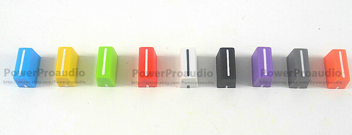 9 x Fader Cap Straight Slide Potentiometer Cap For RANE TTM-54 56 57 61 68