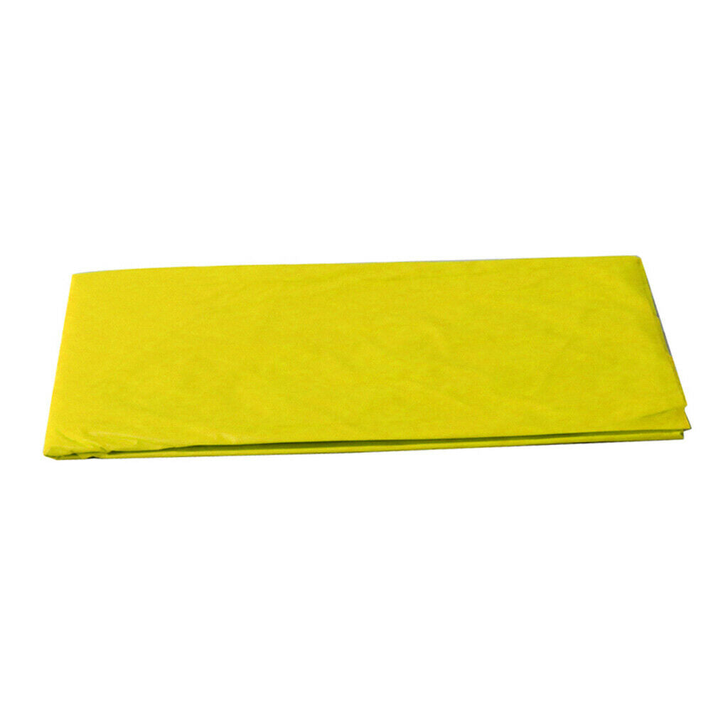 Plain Disposable Table Cloth Covers Party Tablecloths Party Supply Yellow
