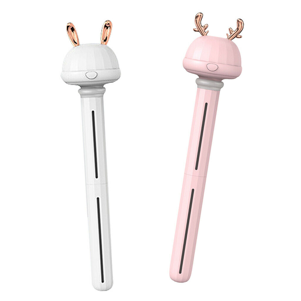 2 Pack Car Office Cute Portable Mini Air Diffuser Water Bottle Humidifier