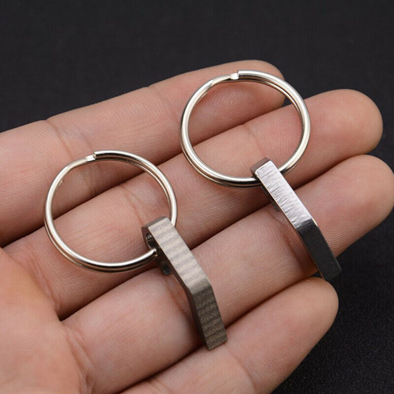 Mini Lightweight Bottle Beer Opener Keyring Pocket Tool Utility Gadget Ou.l8