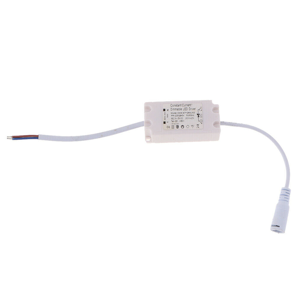 Constant Current Power 7W 8-23V 260MA White Internal Dimmable Lamps