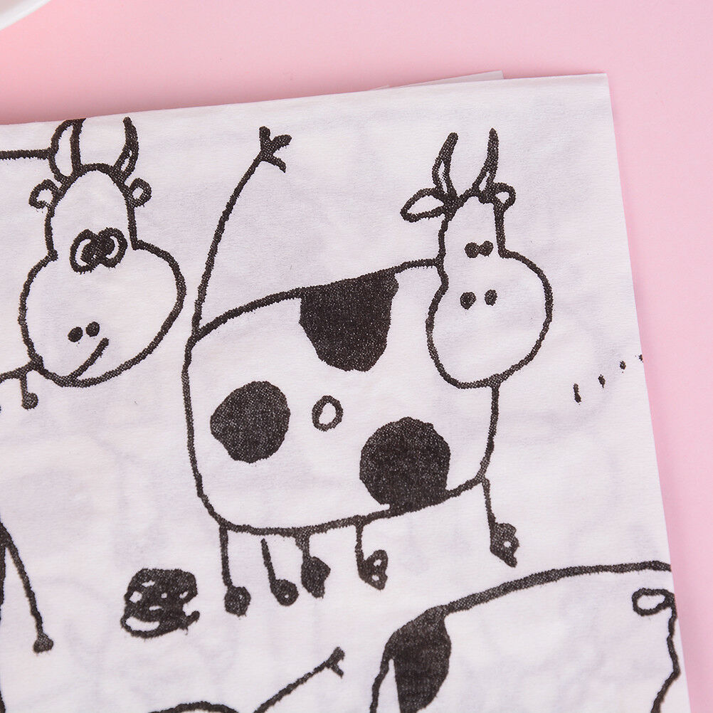 20x lovely cow soft decoupage napkin paper tissue for Christmas wedding d.l8