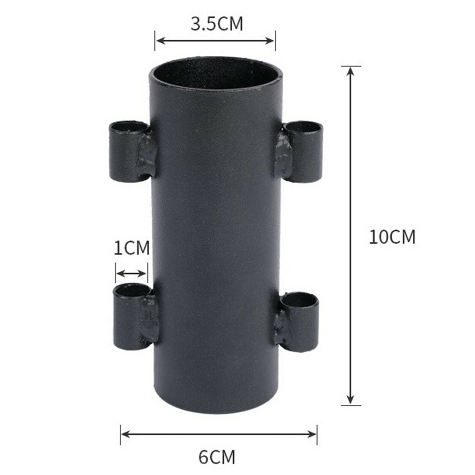 3X Outdoor Canopy Rod Holder Awning Tent Pegs Stand Fits for Below 1.3'' Rods