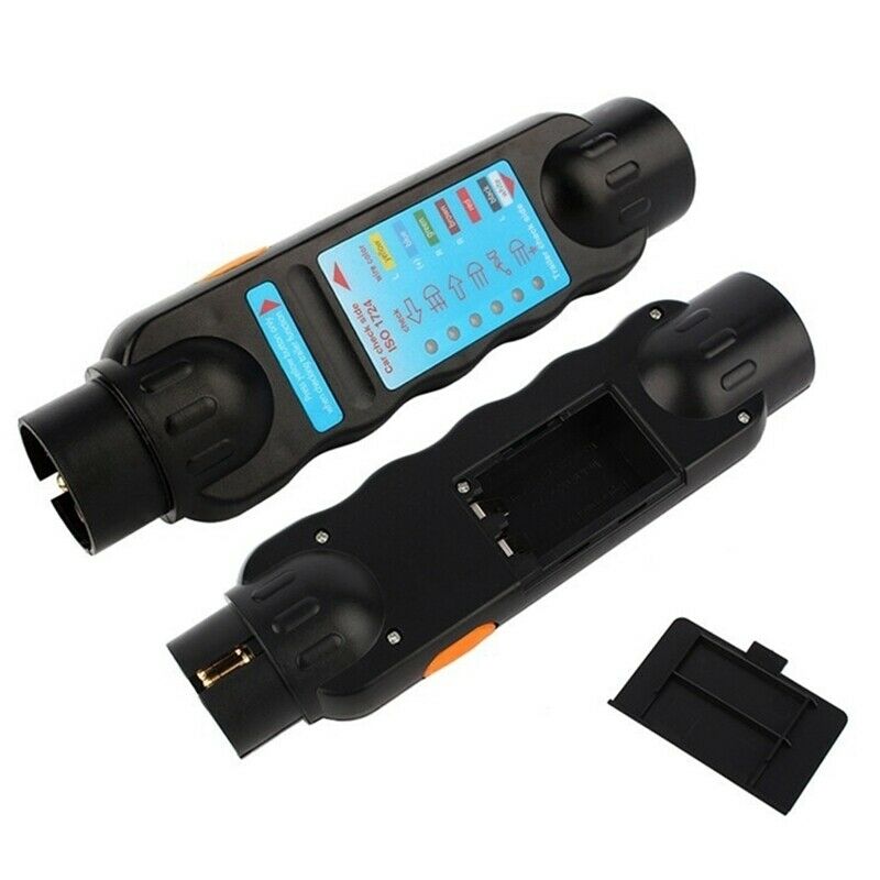 7 Pin Car Truck Trailer Plug Socket Tester Wi Circuit Light Test Tool F5T3