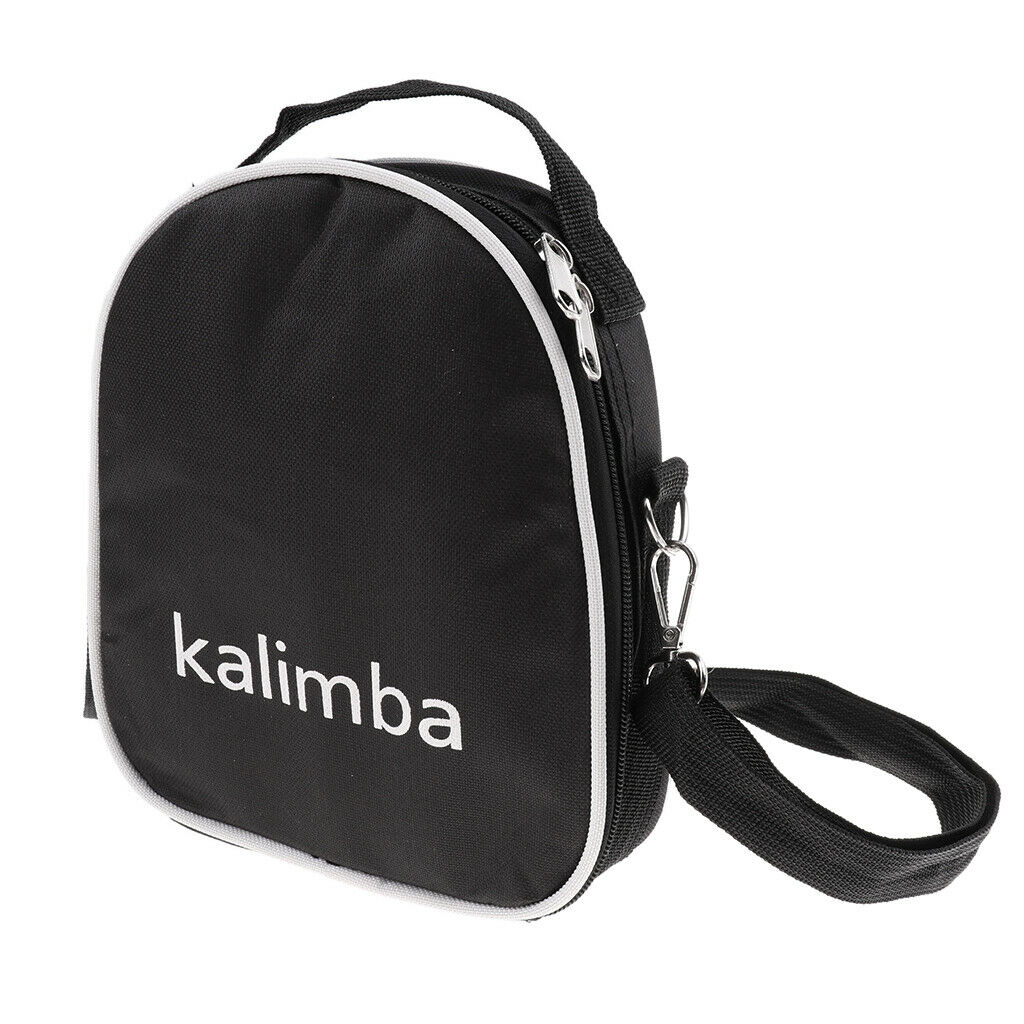 Thumb Piano Shoulder Bag Kalimba Musical Instrument Parts Black Bag
