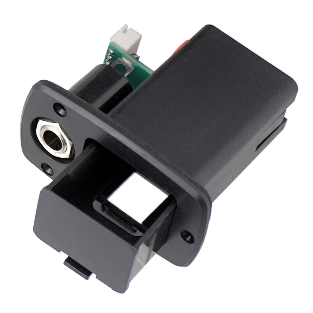 ABS 9V Battery Holder Case Box Cover for Active Guitar Bass Pickup Accessory