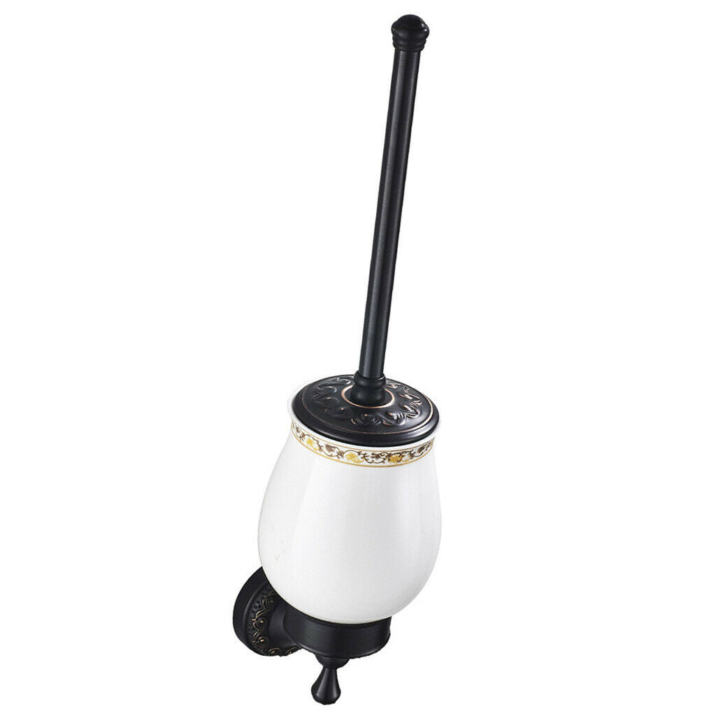 Wall Mounted Toilet Brush Compact Toilet Brush And Holder,Heavy Duty