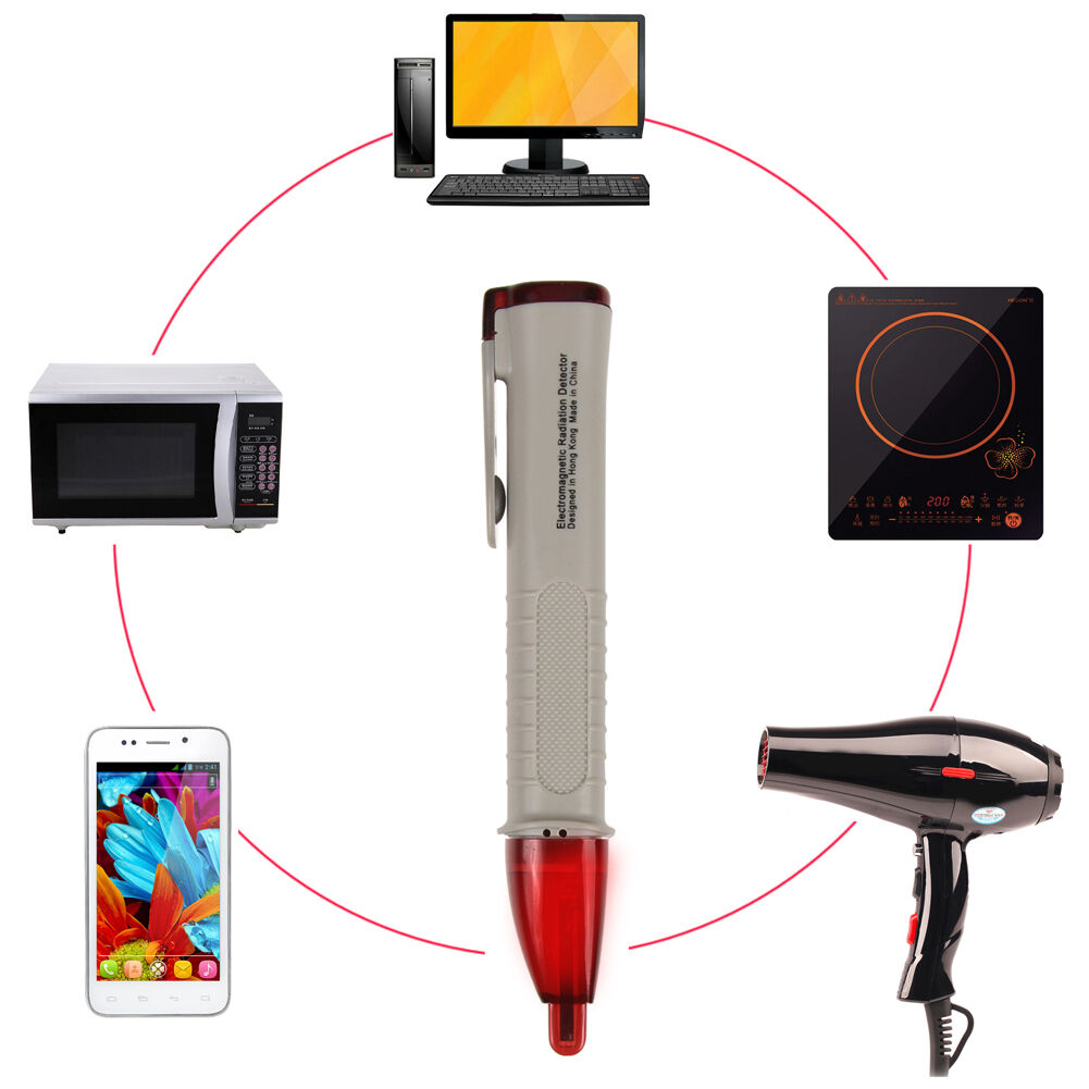Non-contact High Sensitive Electromagnetic Radiation Detector Pen EMF Tester