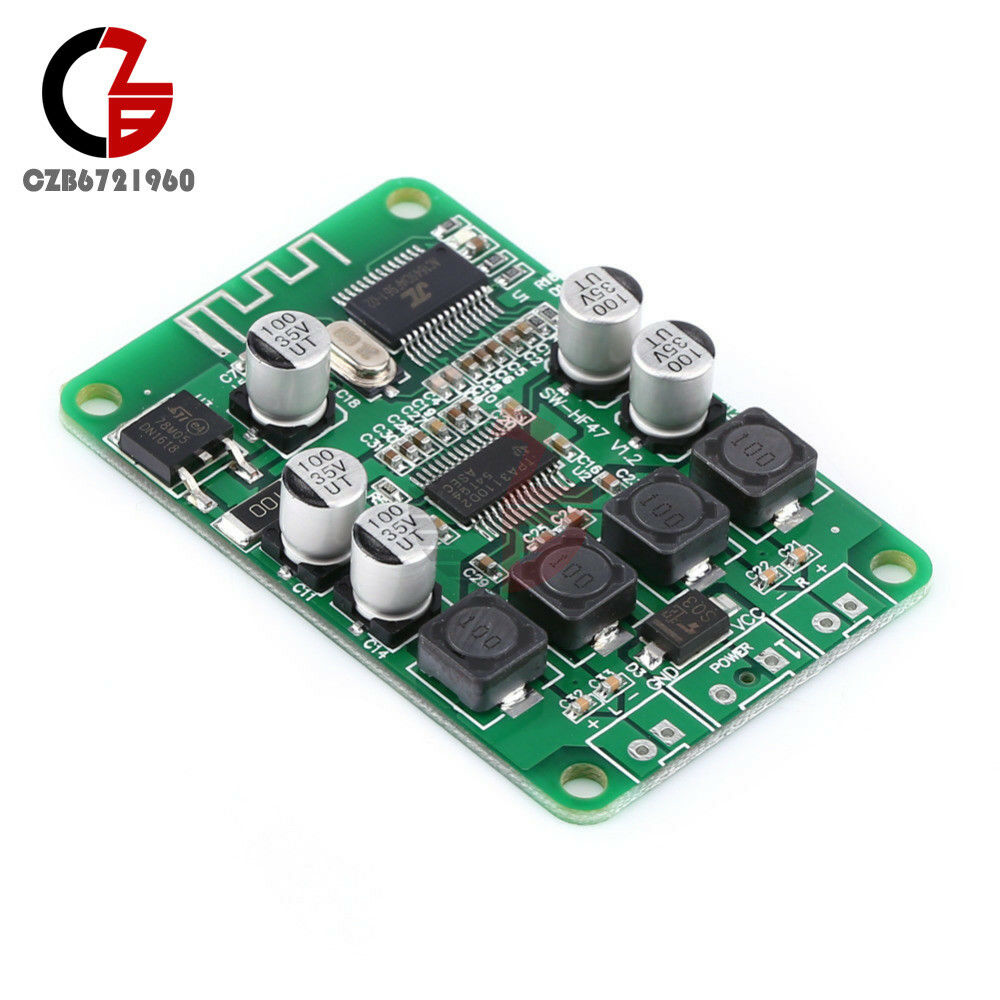 TPA3110 2×15W Bluetooth Receiver Power Amplifier Board Speaker DC 12/24V 15W+15W