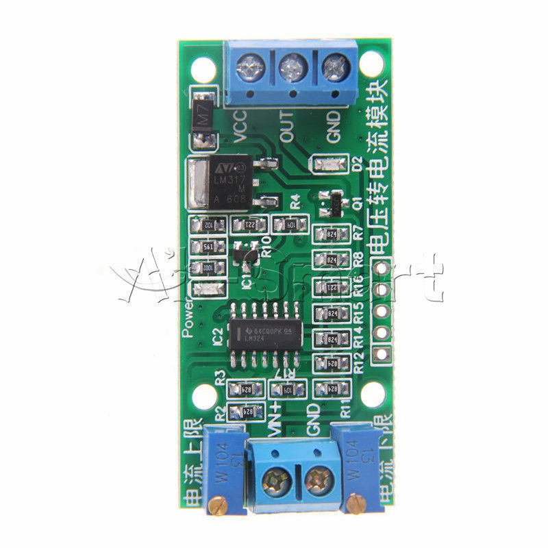 0-5V to 4-20mA Voltage to Current Transmitter Signal Module Linear Conversion AS