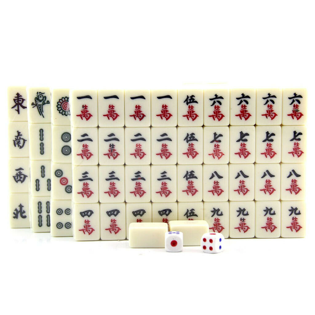 Chinese Mahjong Mahjongg Mah Jongg Mah-Jongg Majiang Travel Board Tile Game Set