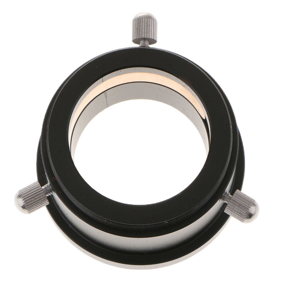 M42x0.75 to 1.25" 31.7mm Adapter w/ Brass Compression Ring for Telescopes