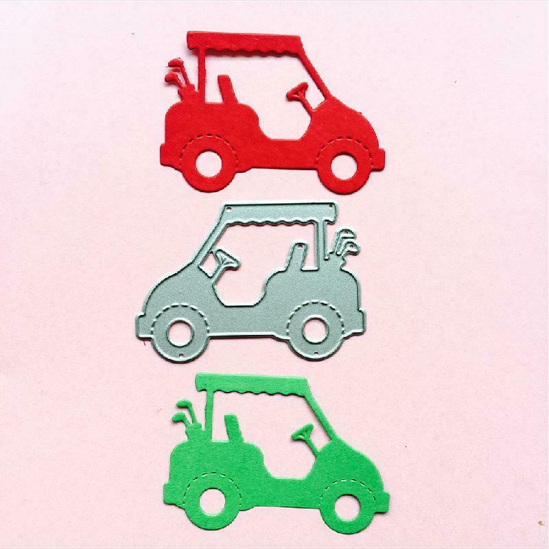 Golf set Cutting Dies Stencils Scrapbook Album Embossing Card DIY Craft Decor