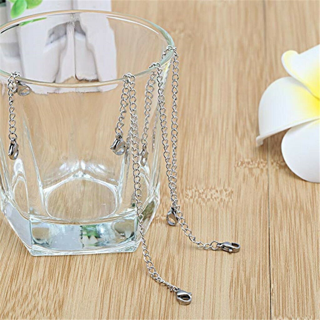 Extension Chain Extender Tail Links Clasps Necklace Bracelet Jewelry Making