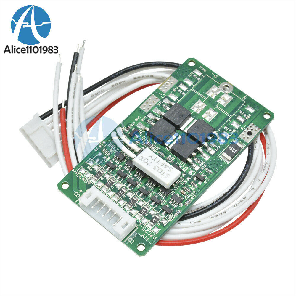 6S 10A 24V Li-ion Lithium 18650 Battery BMS PCB Protection Board Module Balance