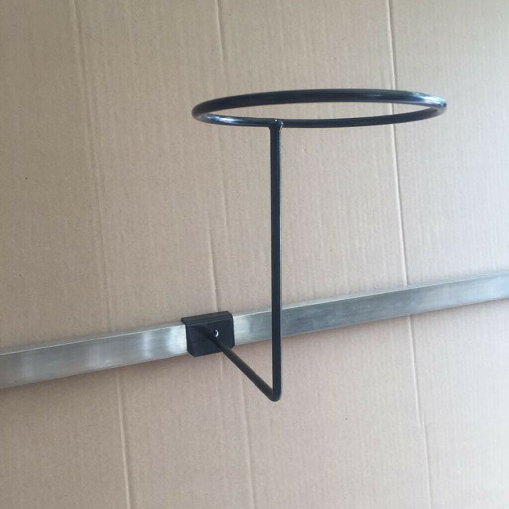 Motorcycle Helmet Holder Wall Hanger Metal Rack Heavy Duty Wall Mounted