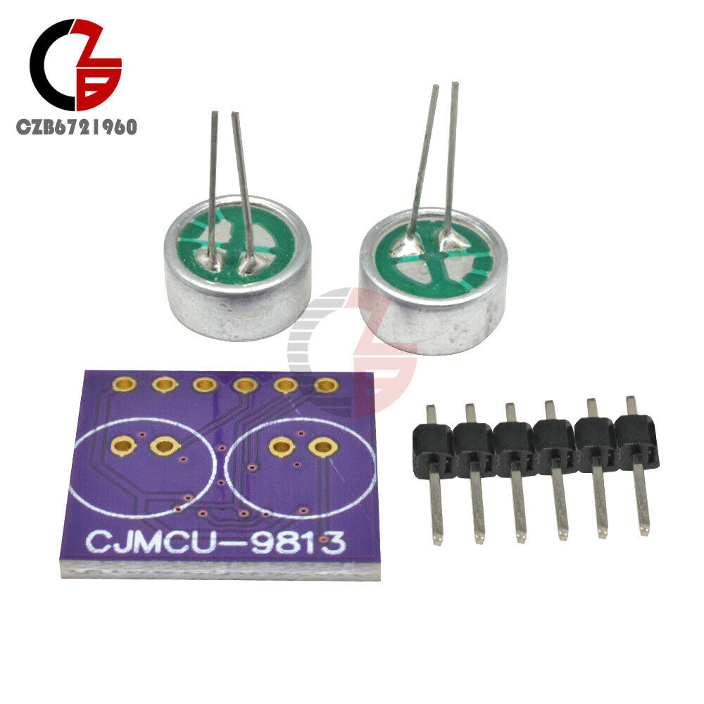 1PC CJMCU-9813 MAX9813H Fixed Gain Integrated Bias Microphone Amplifier Module