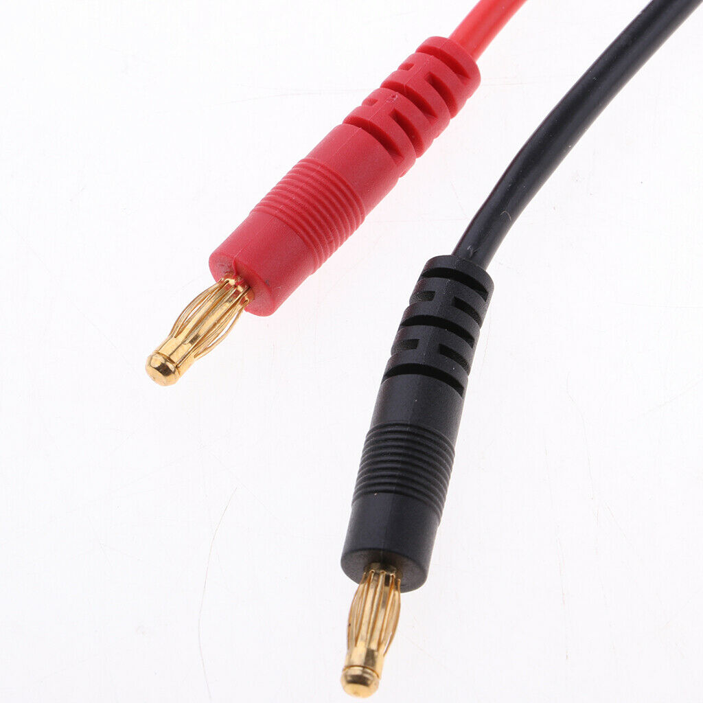4mm Banana Plug Connector to XT60 Charger Cable 14AWG RC B6AC B6 Battery Charge