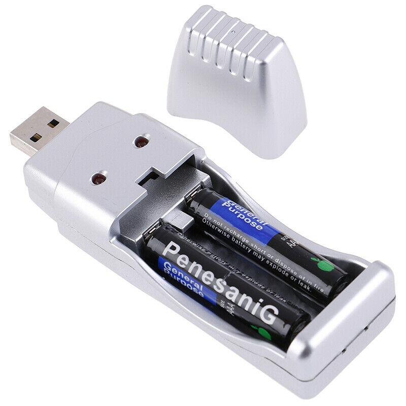 1Pc USB Charger For Ni-MH AA/AAA Portable Rechargeable Charging Battery De.l8