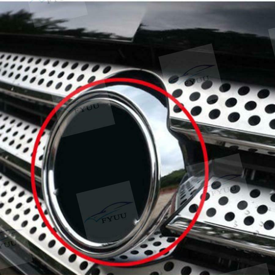 Chrome Front Center Grille Ring Cover Trim for Benz Metris Vito W447 2016-2020