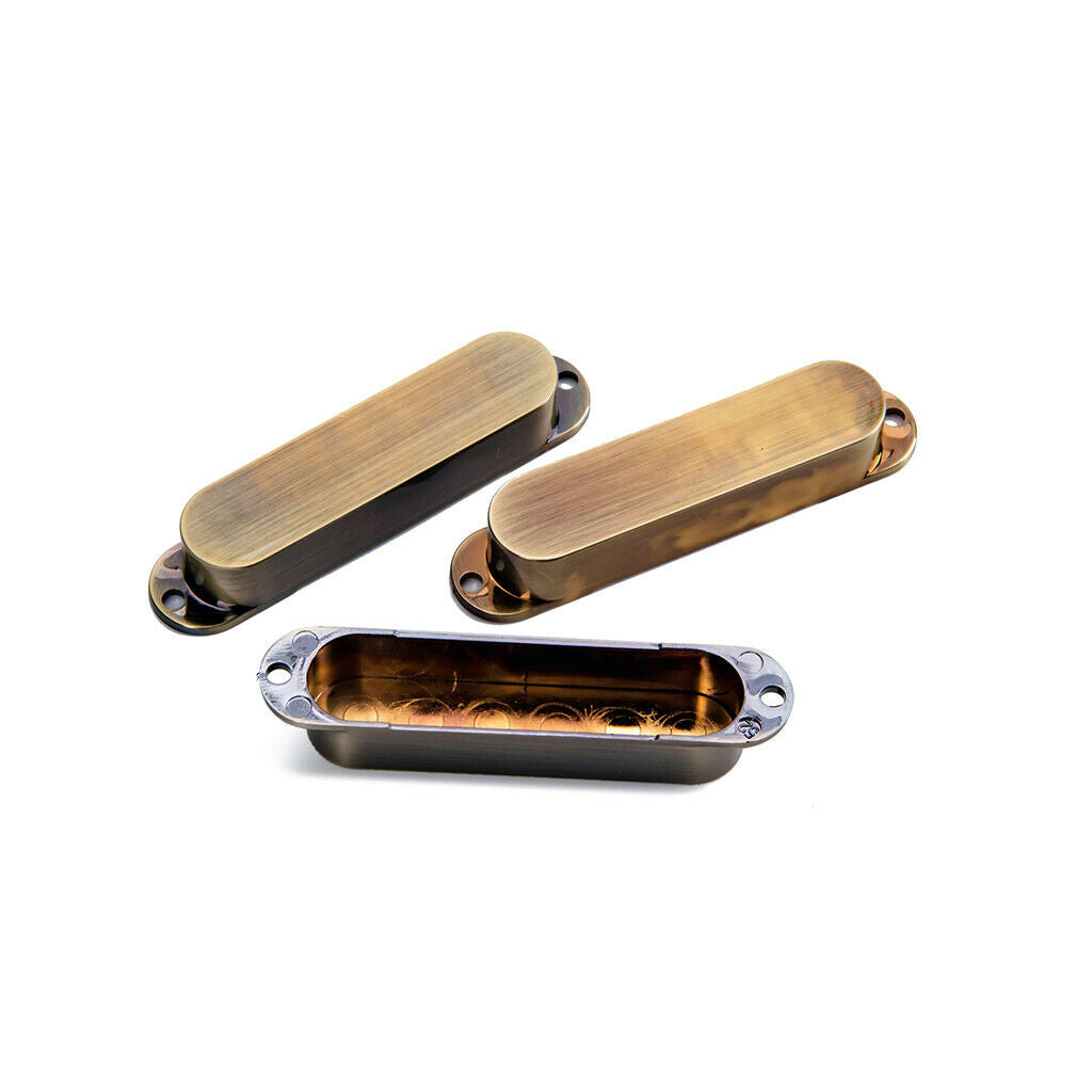 3pcs Electric Guitar Single Coil Pickup Cover for ST  Style Guitar
