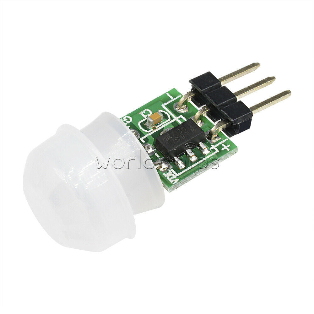 2PCS Mini PIR Motion Body Human Sensor AM312 IR Infrared Pyroelectric Detector