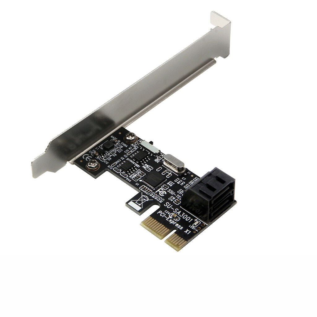 PCI Express PCIe to SATA3.0 2-Port SATA III Expansion Controller Adapter Card 6G