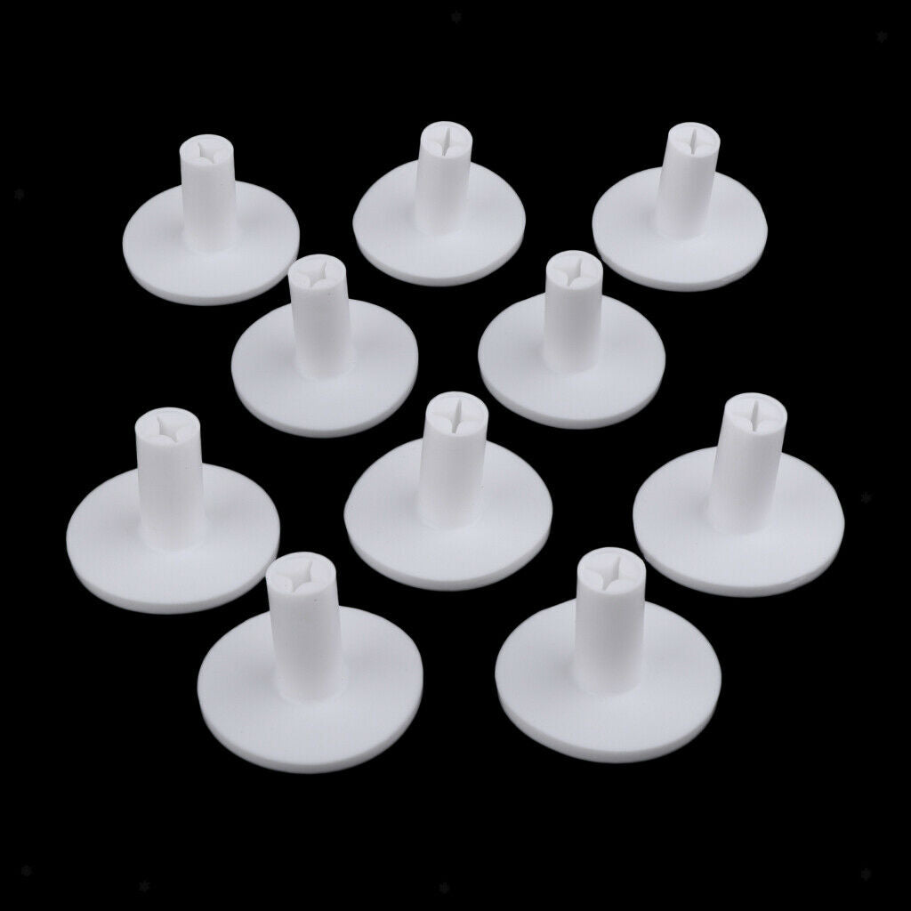 10 Rubber Golf Tees Holder Golf Driving Range Tee Practice Tool Accessories