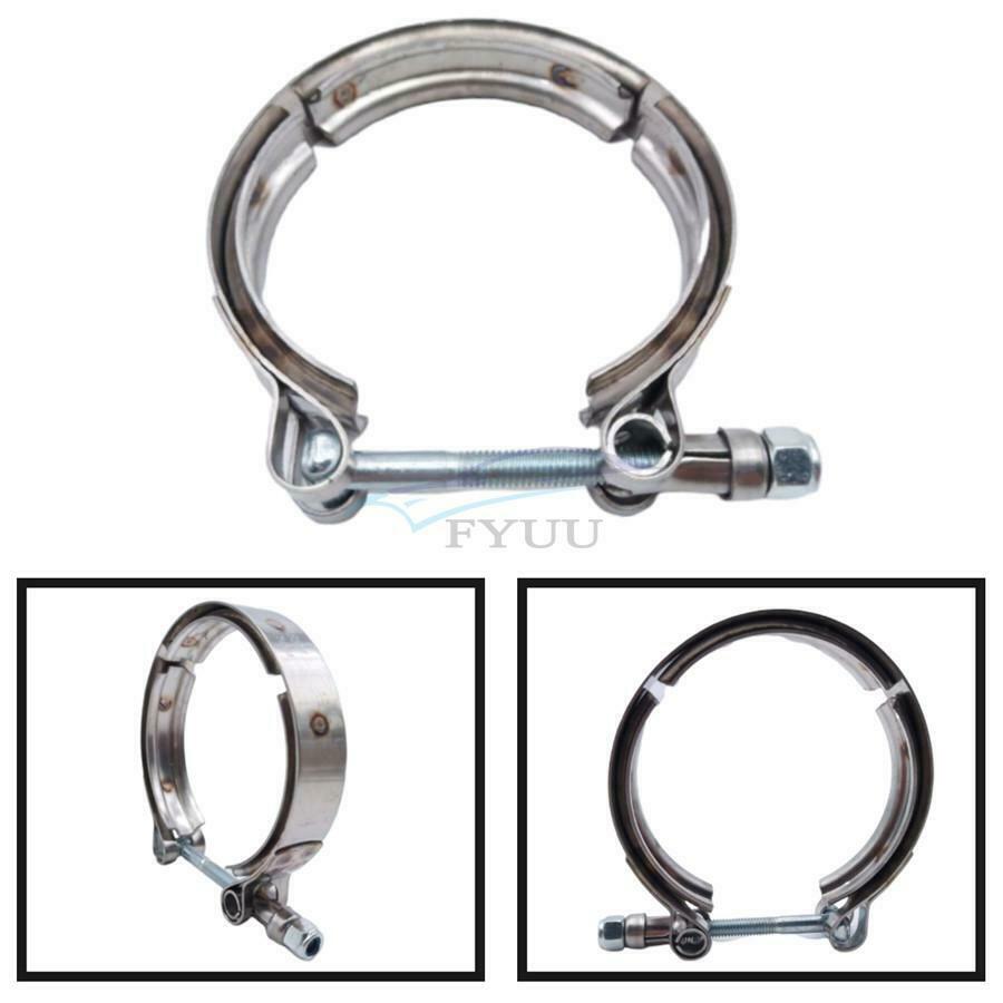 1PCS Exhaust Turbo V-Band Outlet Clamp For 1989-2002 Dodge Ram 2500 3500 5.9L