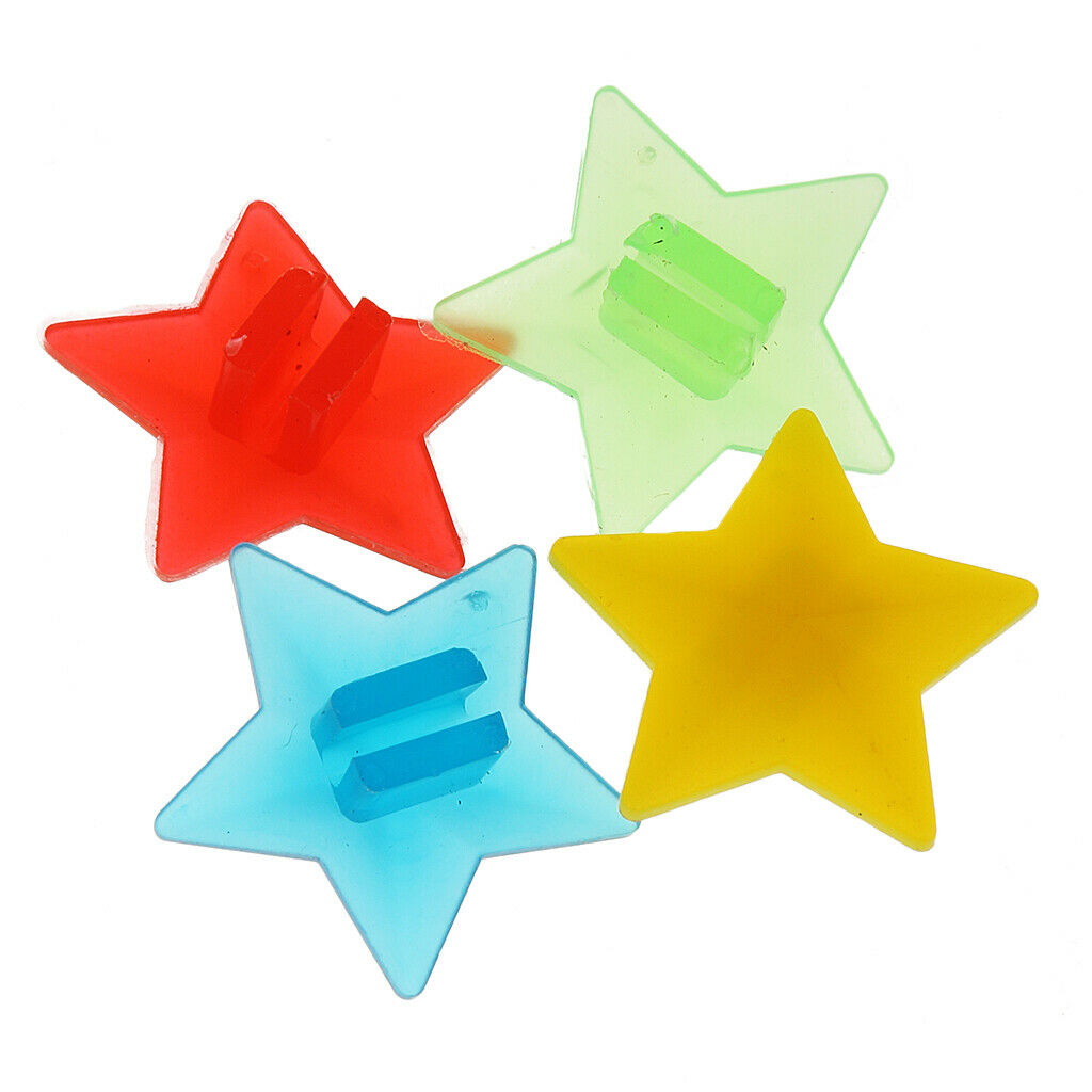 36Pcs Clip On Spokey Dokeys - Colourful Bike Wheel Spoke Beads For Kids
