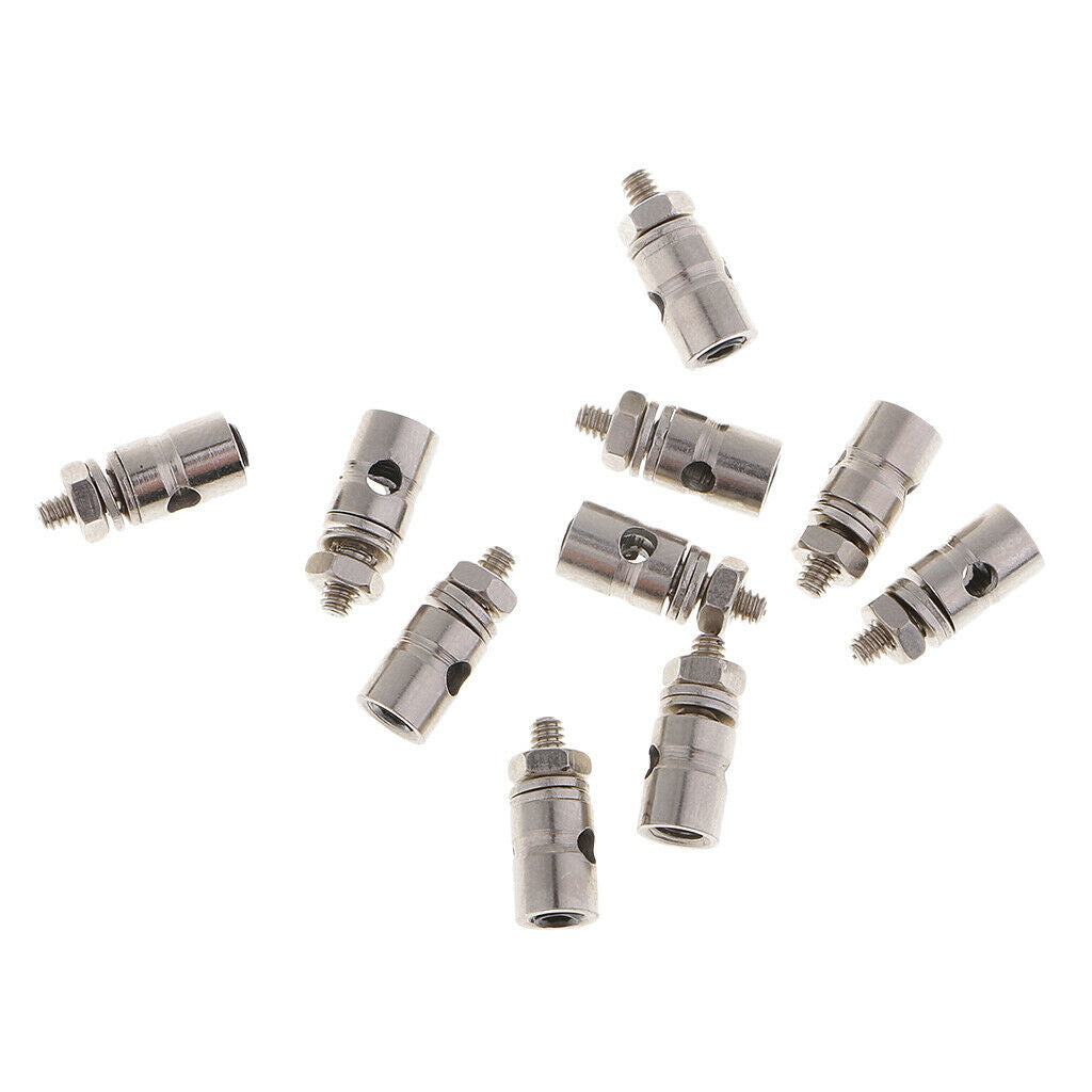 10Pcs/set RC Aircraft Pushrod Adjuster Regulator 1.8mm Diameter Fit 2mm Rods