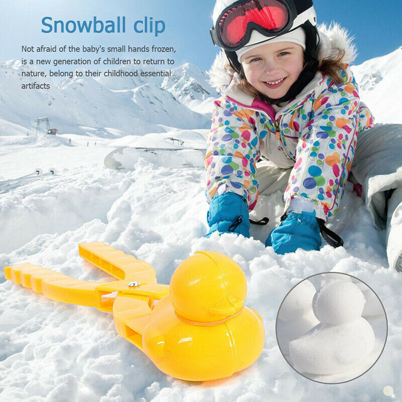 Snowball Maker Plastic Clip Kids Outdoor Sand Snow Ball Mold Toys for Chi.l8