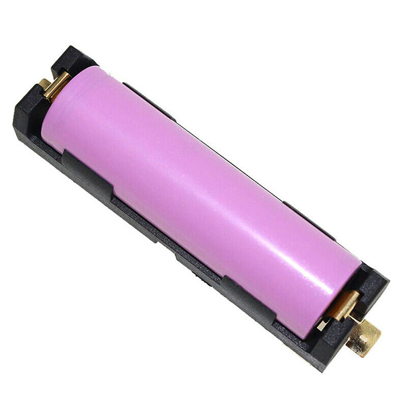 1Pcs 18650 Battery Holder SMD SMT Battery Box With Bronze Pins Radiating H_.DD