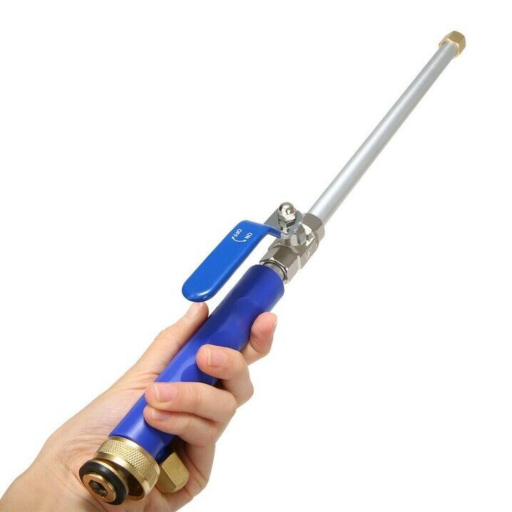 High Pressure Washer Water Spray kit Nozzle Wand Connection Adapter Hydro Jet