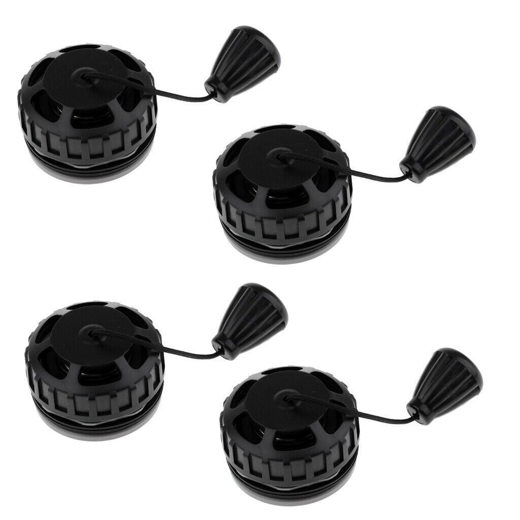 4 Pieces ABS Standard Dive Decompression Over Pressure Valve Dump Pump