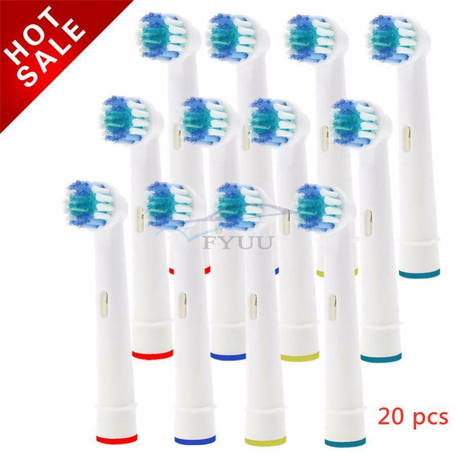 20× Toothbrush Heads Replacement For Oral-B Vitality Precision Clean/Pro Health
