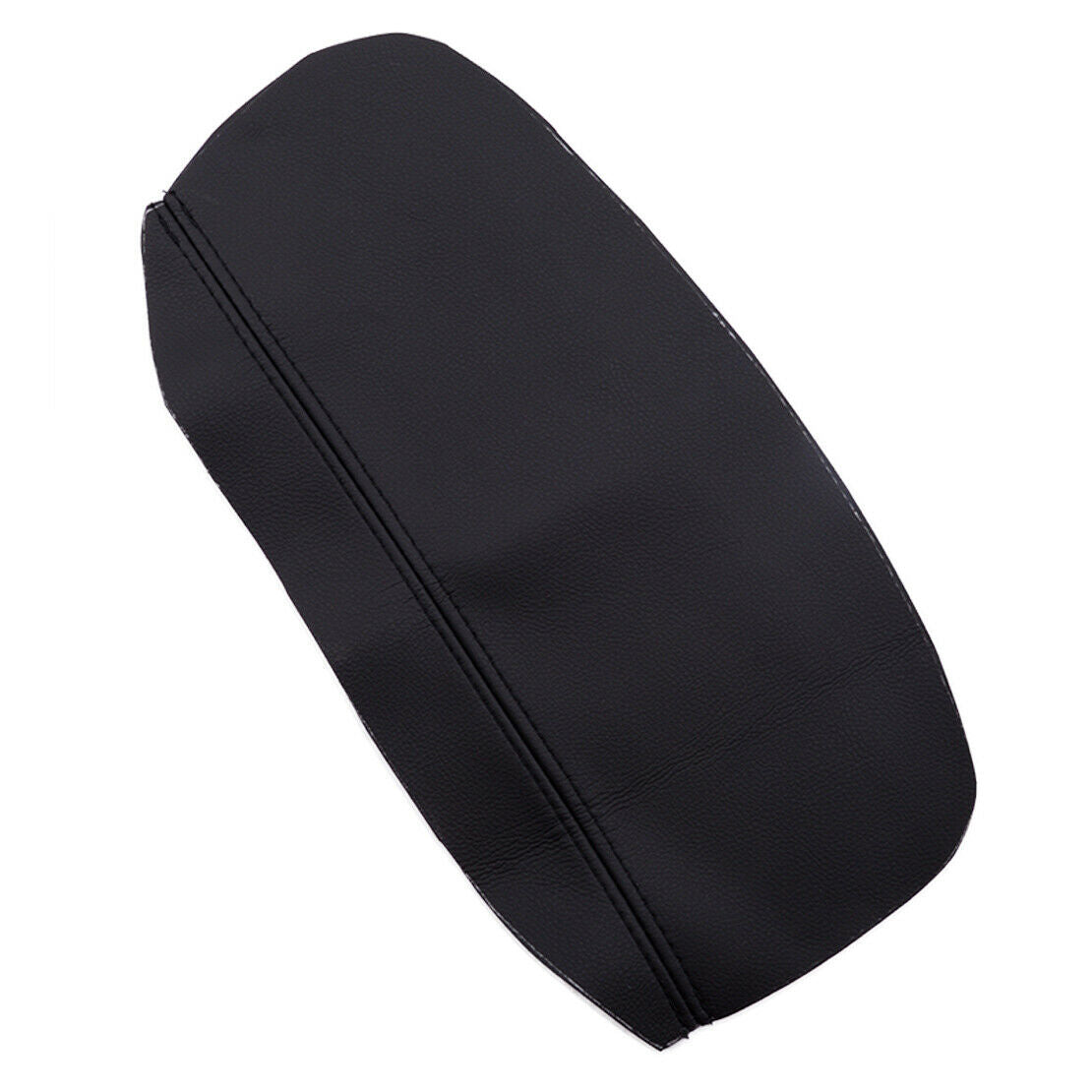 2x Synthetic Leather Console Armrest Lid Cover Skin fit for Acura RL 2005-10 BK