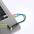 3.5mm 1/8'' 3 Rings 1 Female to 2 Male Plugs Stereo Audio Y Splitter Cable