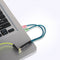 3.5mm 1/8'' 3 Rings 1 Female to 2 Male Plugs Stereo Audio Y Splitter Cable