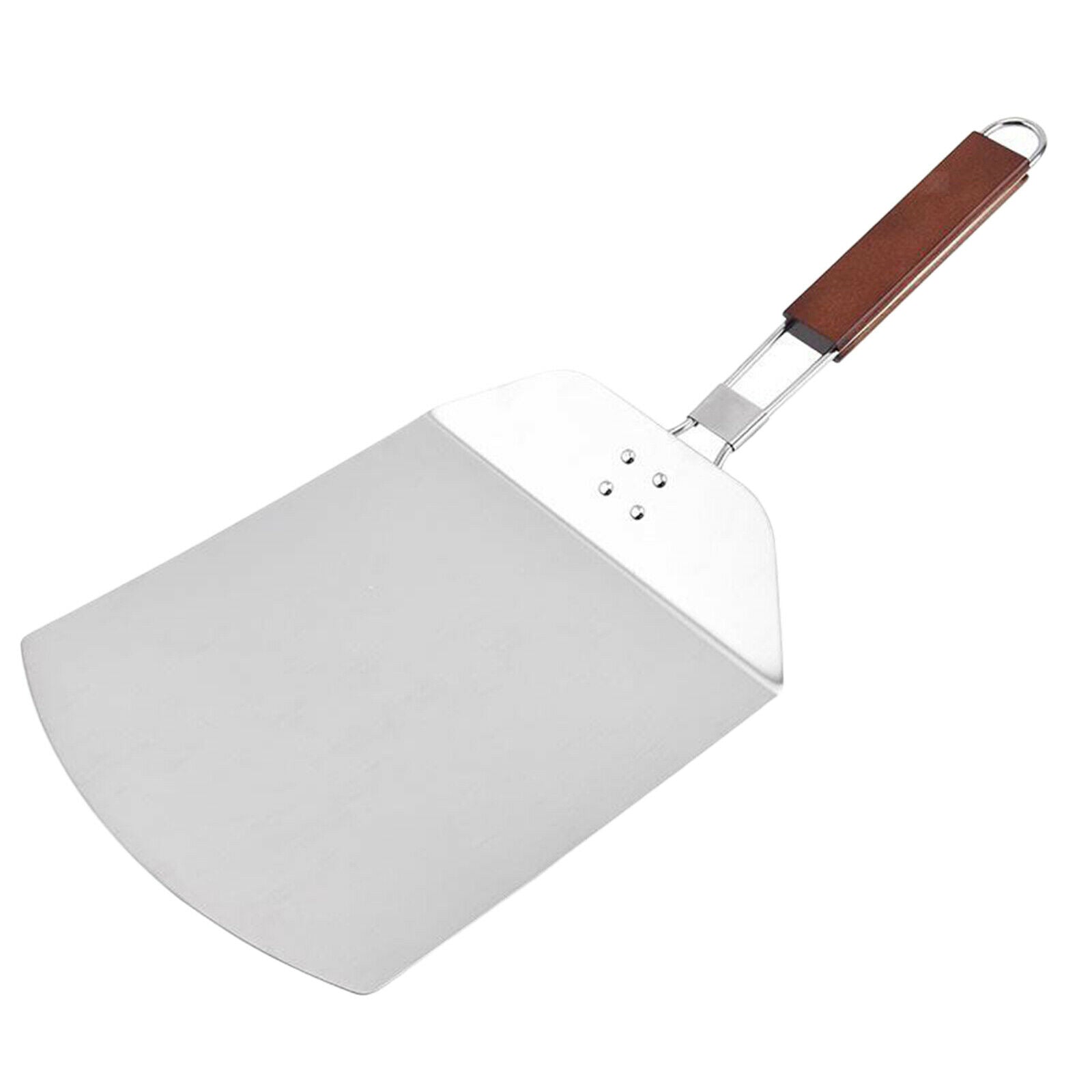 1pc Shovel Pizza Peel Bread Spatula Baking Tray Pizza Paddle Stainless Steel