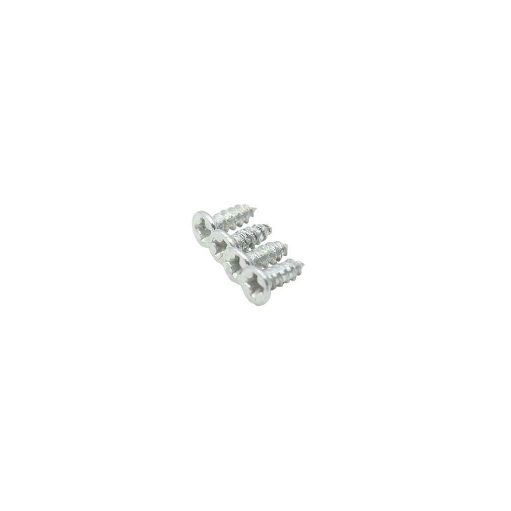 2 Pcs Violin Chin Rest Clamp Screw for 3/4 4/4 Violin Accessories Sliver