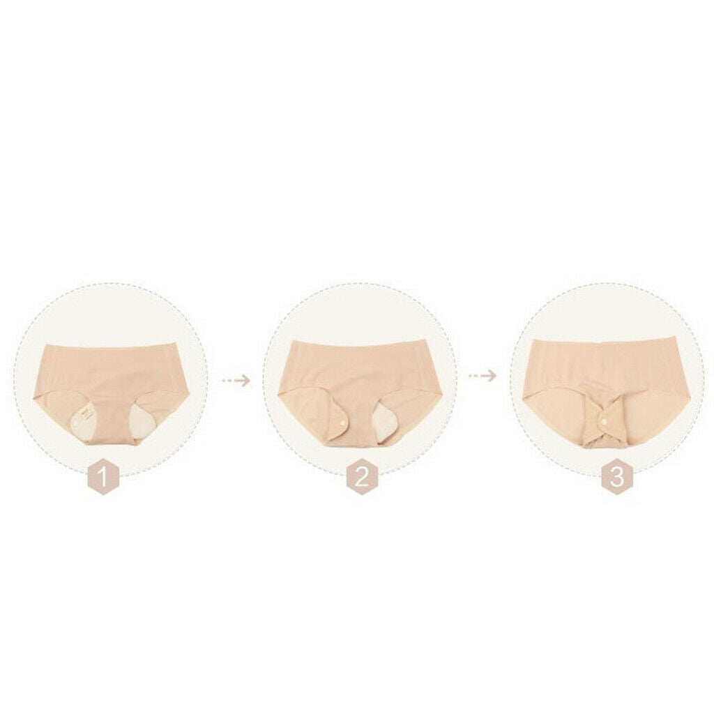 2 Pcs Mama Cloth/Menstrual Pads/Reusable Sanitary Pads Just Clip Around