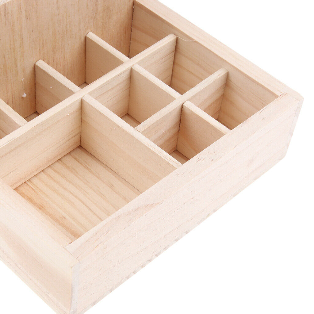 21Slot Wood Essential Oil Displaying Storage Organizer Rack Hold 15ml Bottle