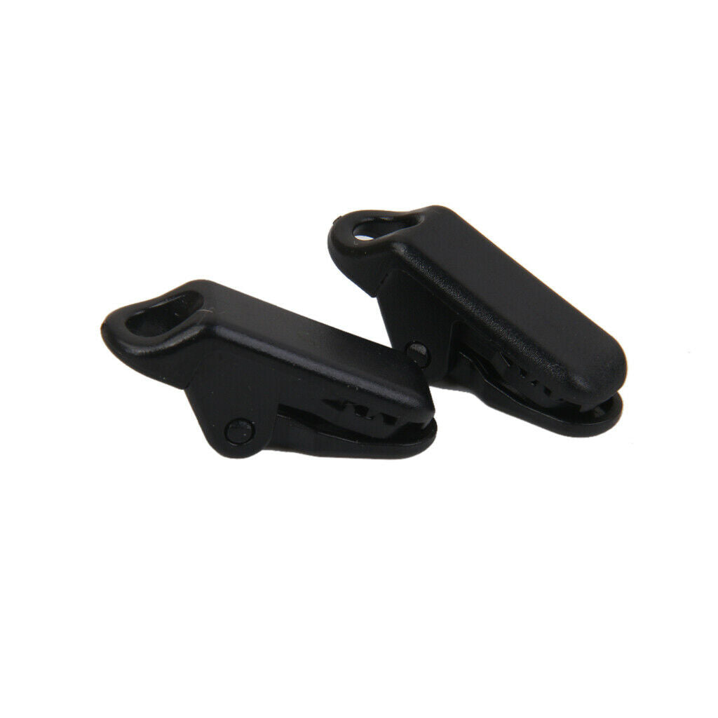 30pcs Set Small Tent Awning Clamp Tarp Clips Snap Hangers Outdoor Suvival